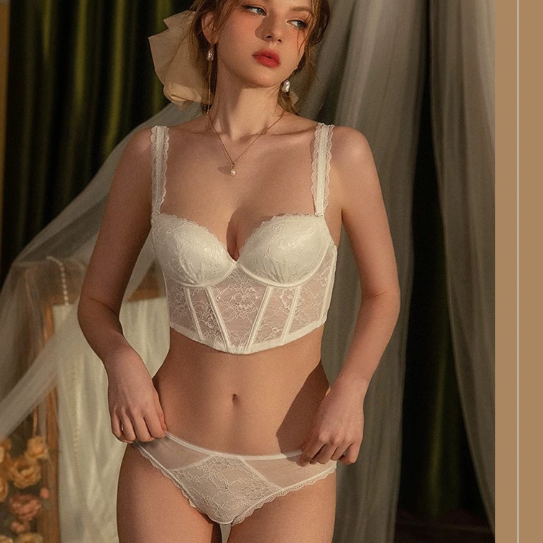 ［NEW］Secret Bloom（內衣褲套裝，共4色）