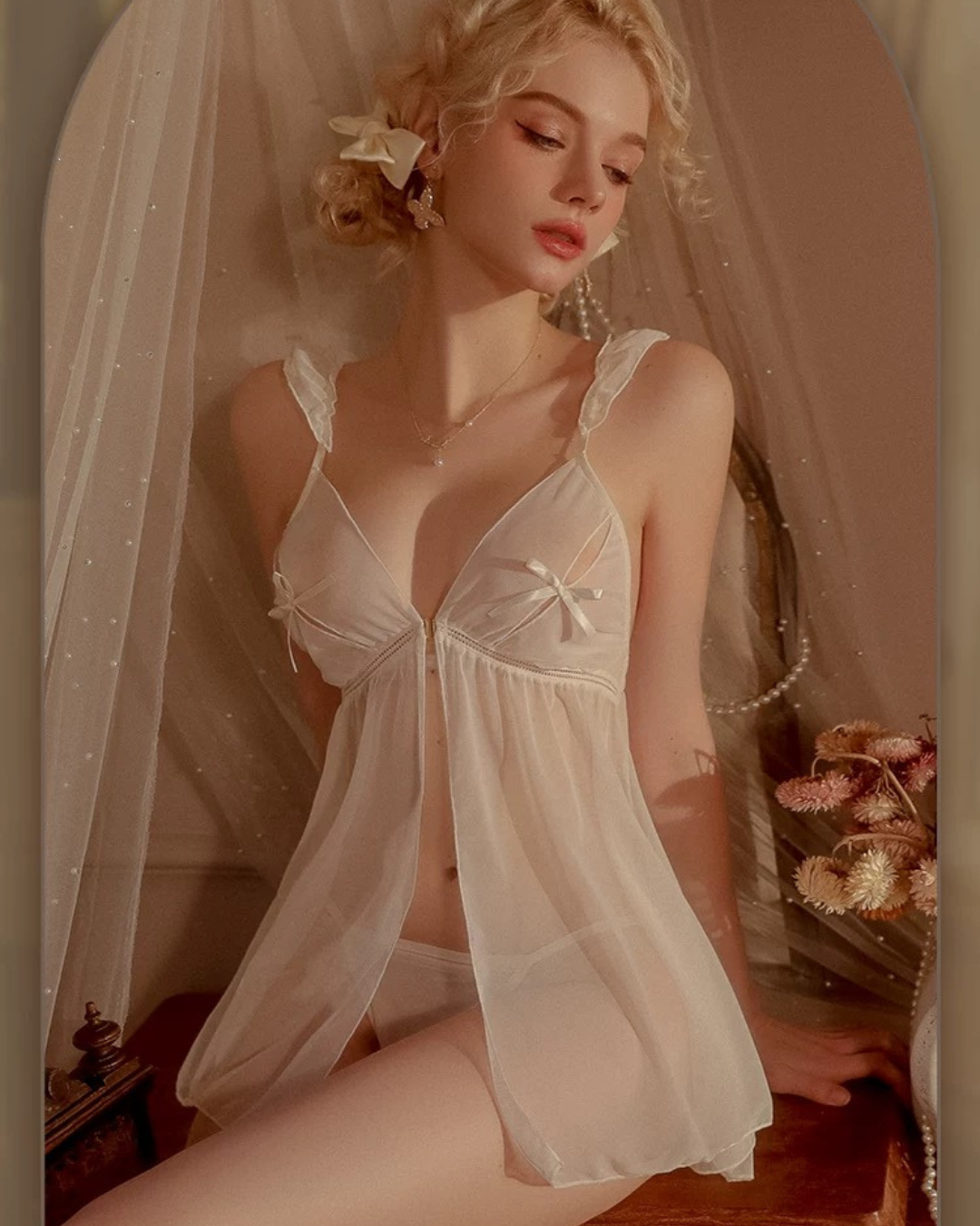 ［NEW］Moonlit Petal（家居服・全3色）