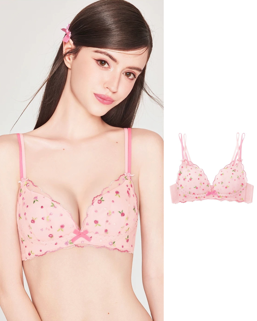 Erato Silk（ブラショーツセット・全2色）