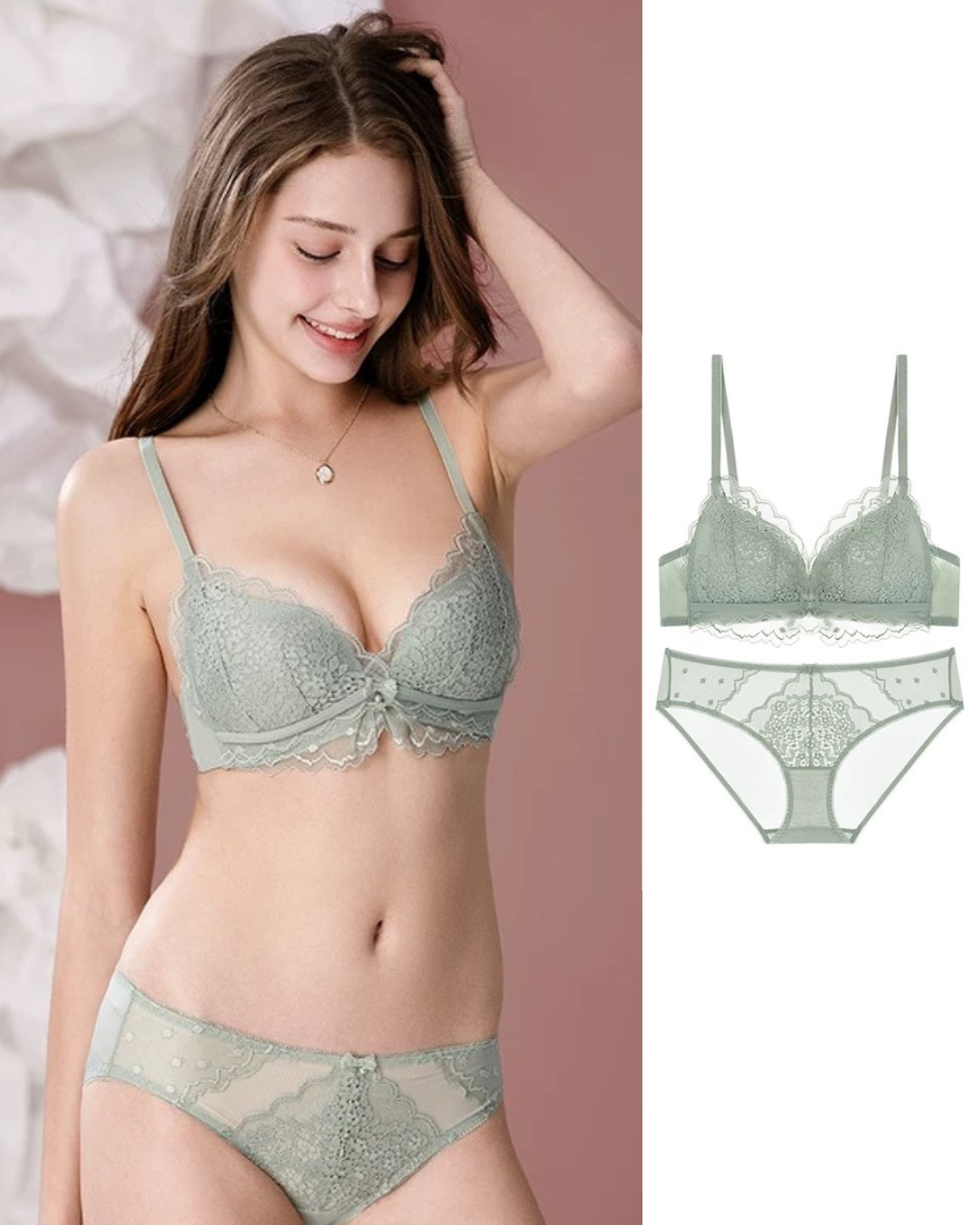 Eros（ブラショーツセット・全3色）