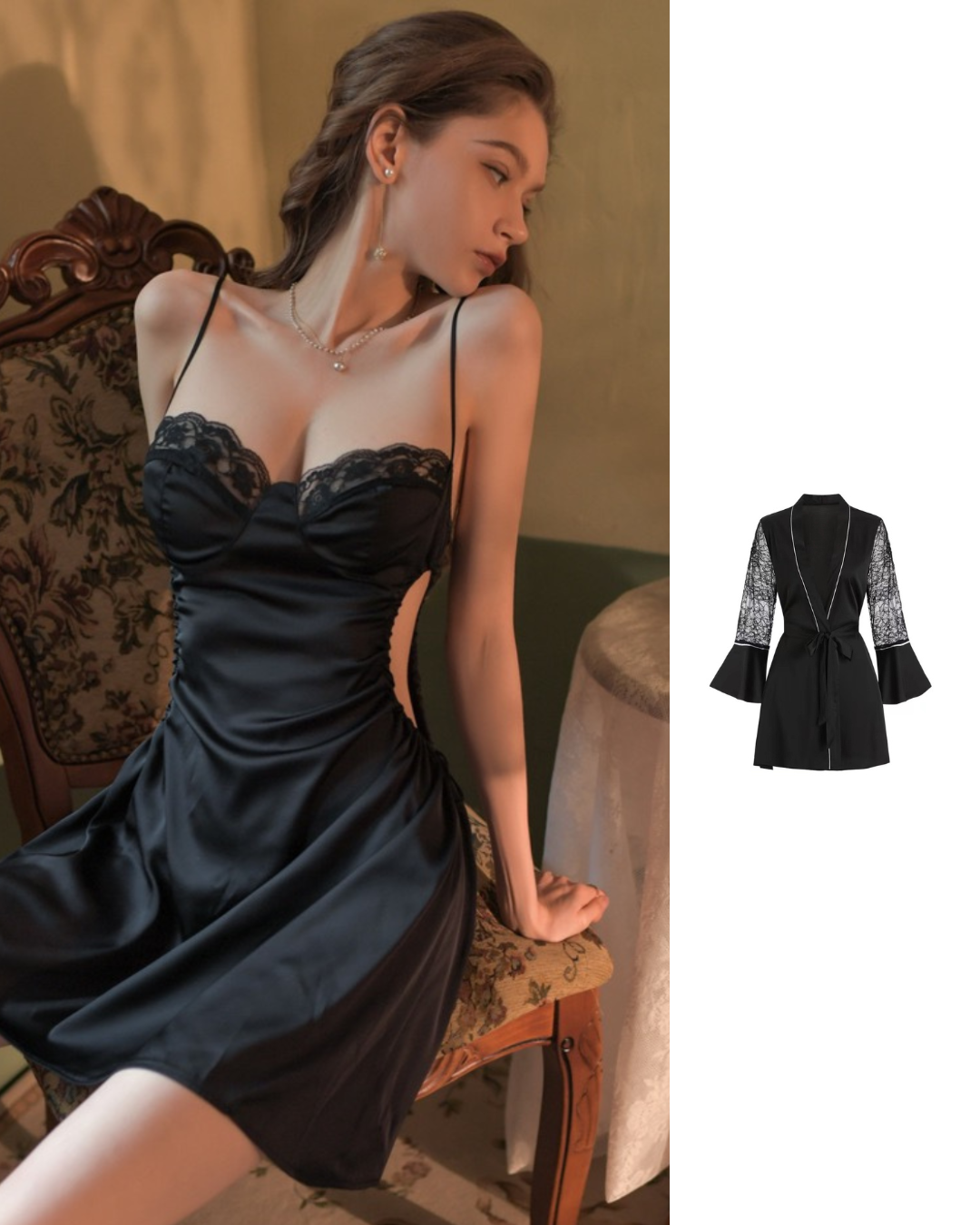 Nyxlace（ルームウェア・全3色）