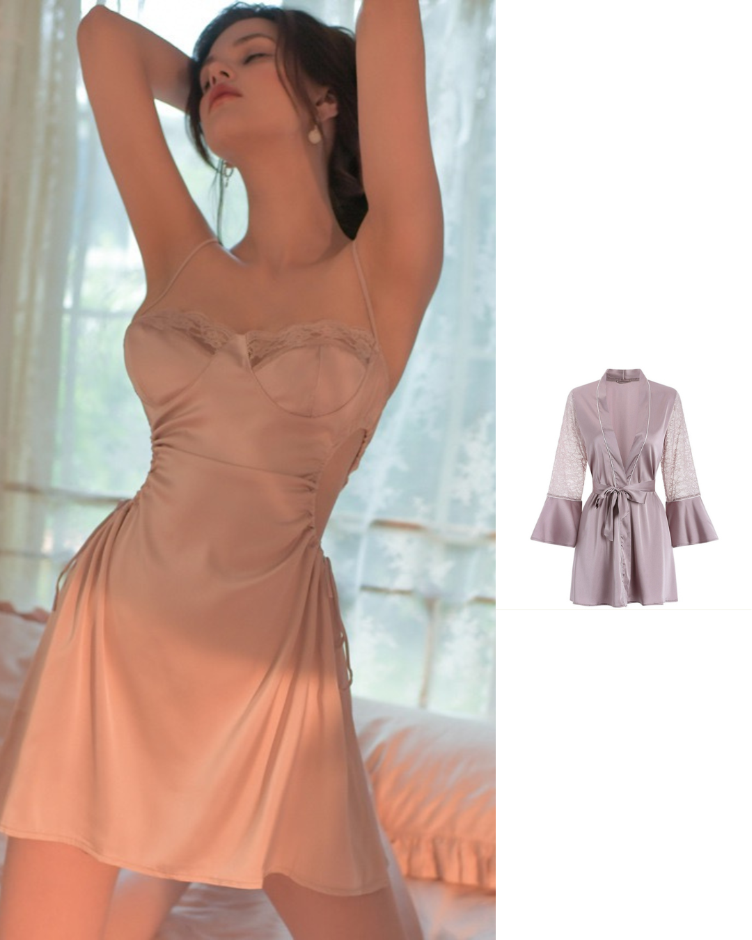 Nyxlace（ルームウェア・全3色）