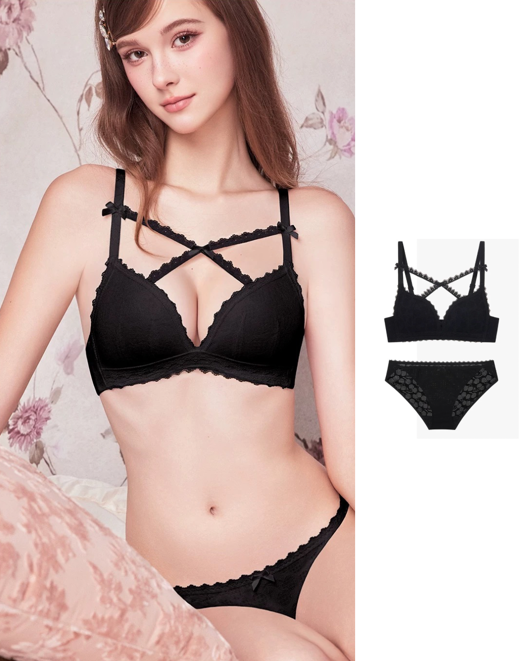 Mnemosyne（ブラショーツセット・全3色）