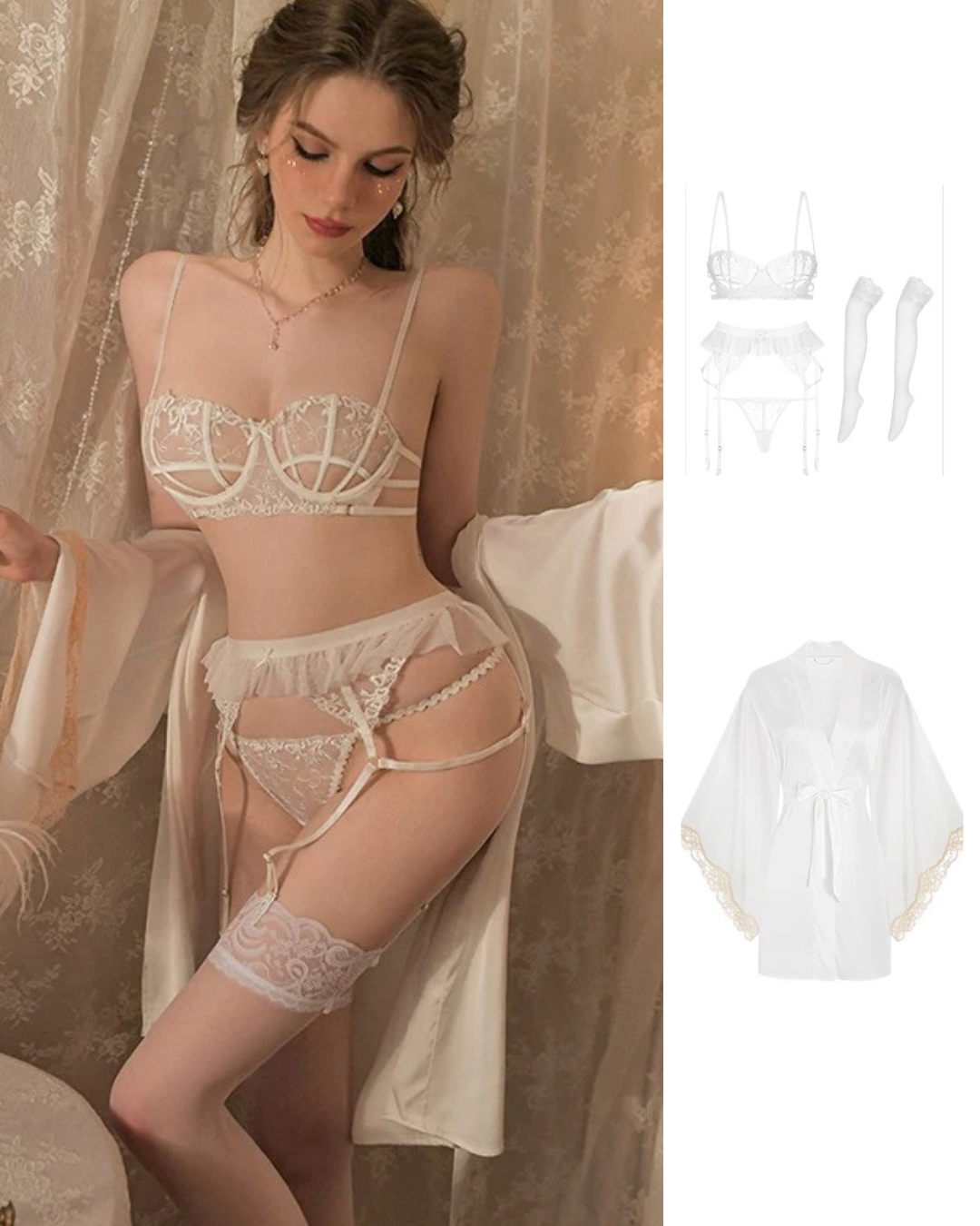 Leto（成套內衣褲・全2色）